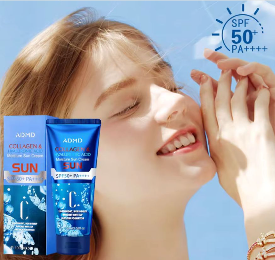 CRÈME SOLAIRE SPF50+ PA++++ ACIDE HYALURONIQUE + COLLAGÈNE 100 ml