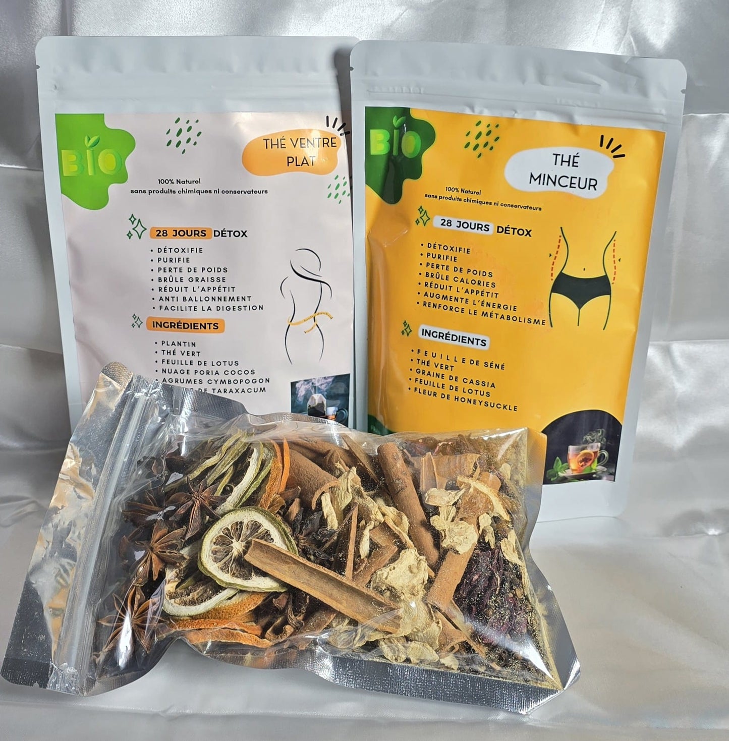 DETOX TEA - CURE PERTE DE POIDS 28 jours