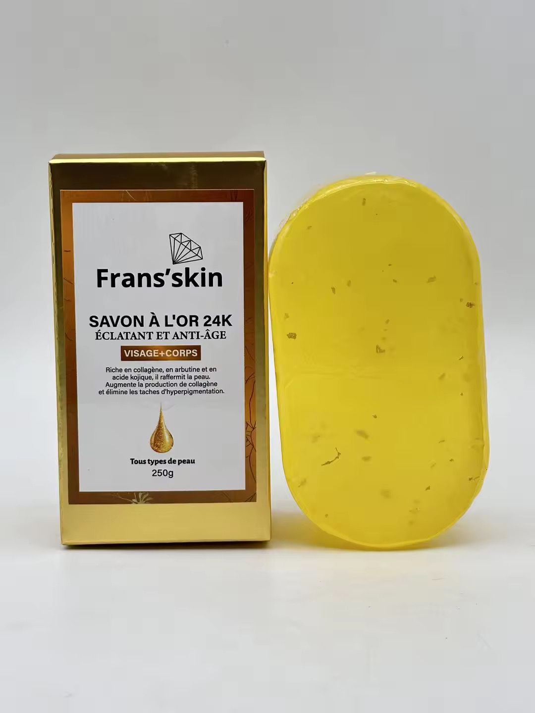 SAVON 24k OR 250g