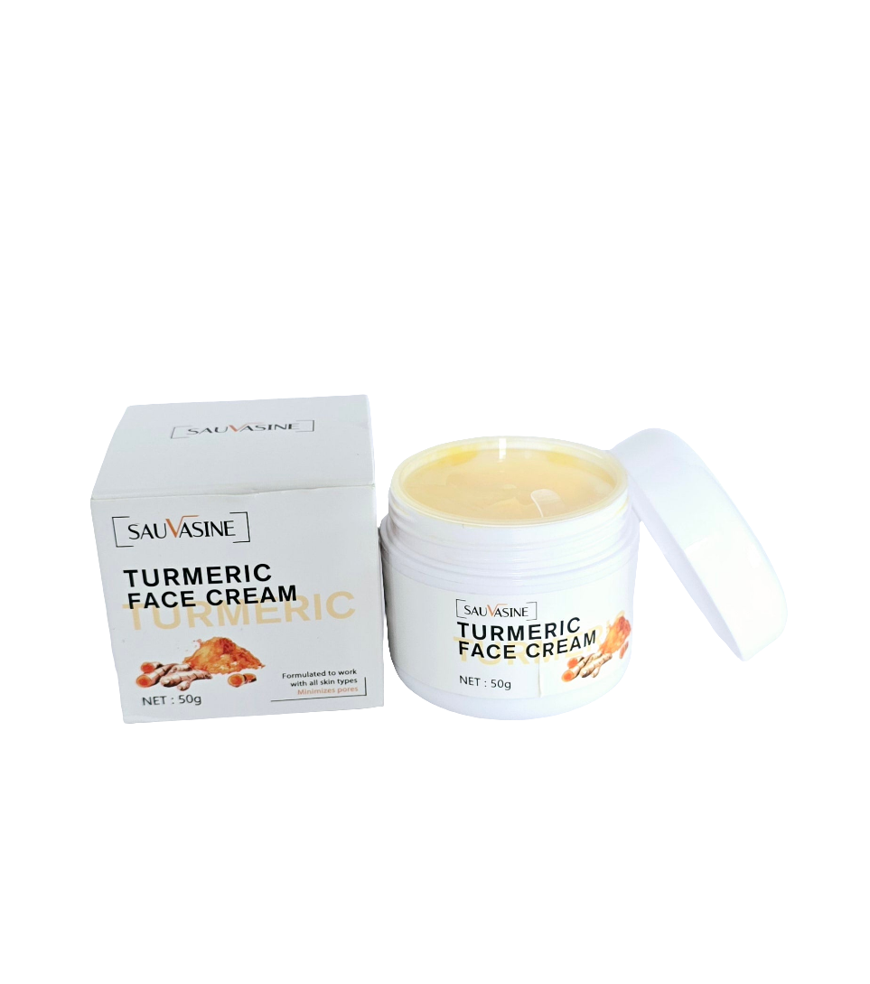 CRÈME DE VISAGE AU CURCUMA
