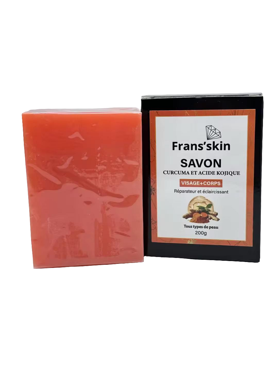 SAVON CURCUMA ET ACIDE KOJIQUE 200g