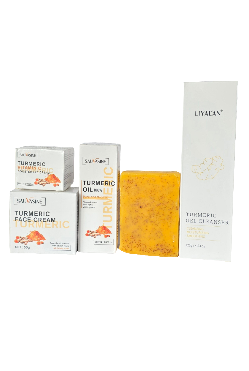 ROUTINE NETTOYANT AU CURCUMA SOIR