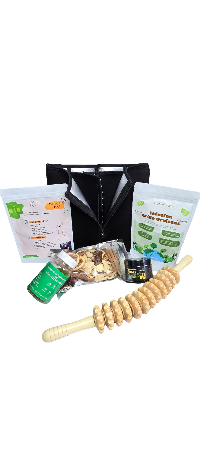 PACK DETOX TEA - CURE VENTRE PLAT 28 Jours