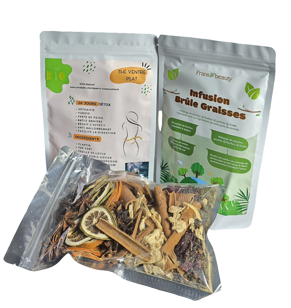 DETOX TEA - CURE VENTRE PLAT 28 jours