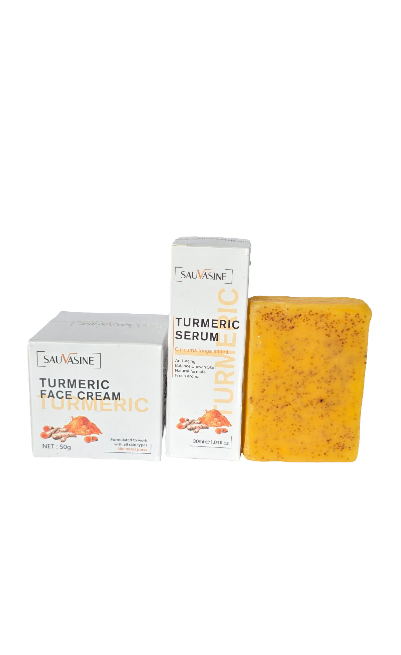 ROUTINE NETTOYANT AU CURCUMA JOUR