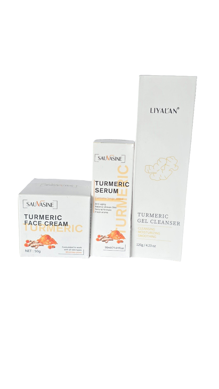 ROUTINE NETTOYANT AU CURCUMA JOUR
