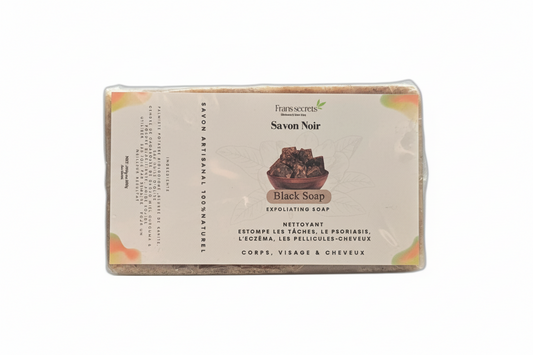 Savon Noir Africain — Nettoyant Corps & Visage Naturel