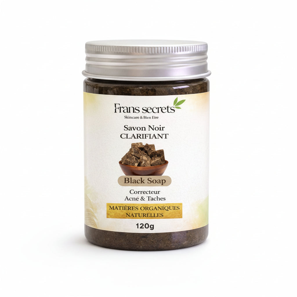 Savon Noir Réparateur Nettoyant Naturel