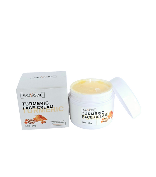 CRÈME DE VISAGE AU CURCUMA
