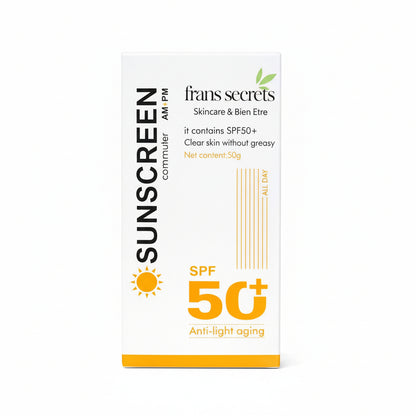 Crème Solaire SPF50+ — Protection Solaire Visage & Corps