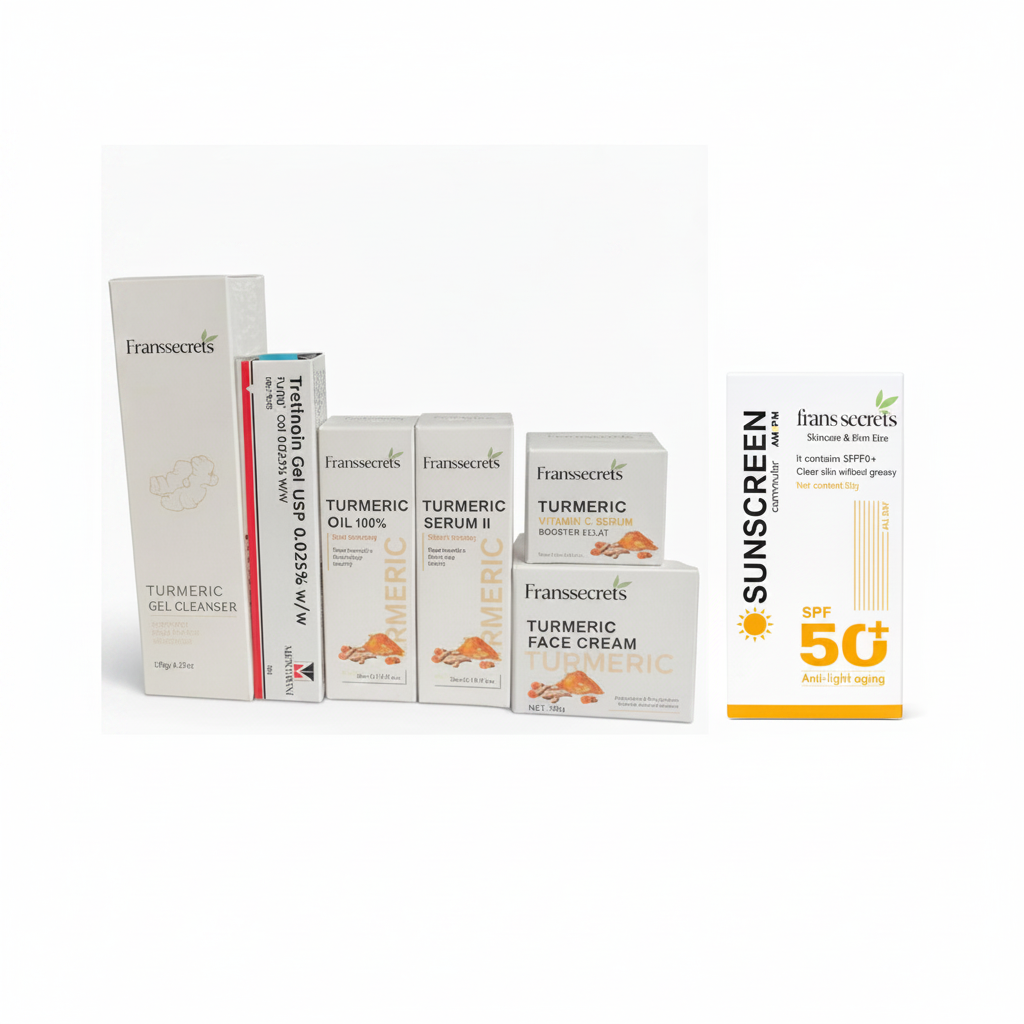 TURMERIC &amp; KOJIC CLEANSING PADS