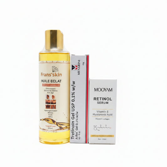 Pack pigmentation