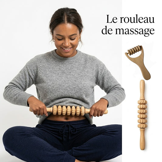 Rouleau de Massage — Drainage Lymphatique
