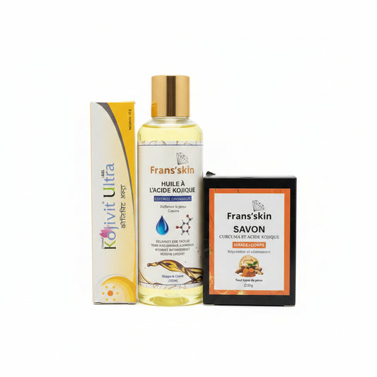 Kits kojic: Exfoliation et brillance