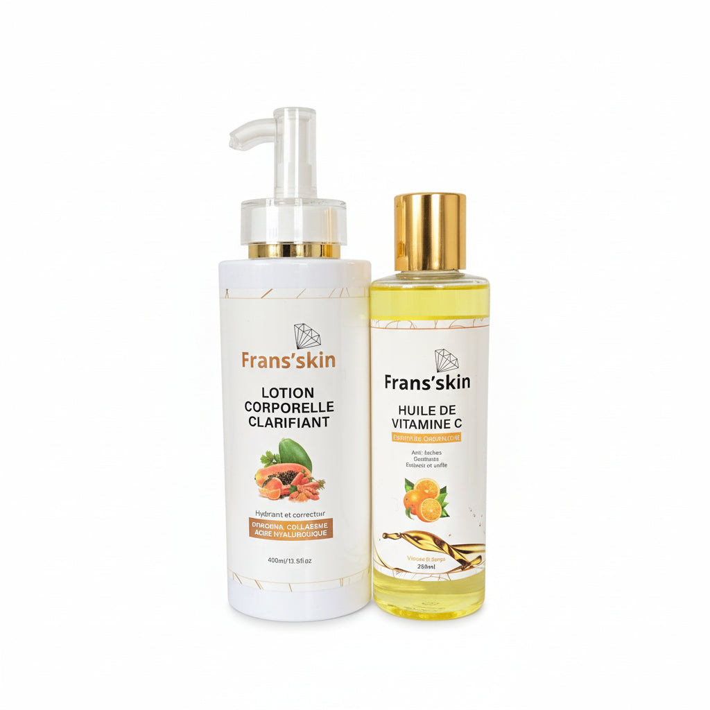 Duo Glow Up — Soin Hydratant Corps & Teint Lumineux