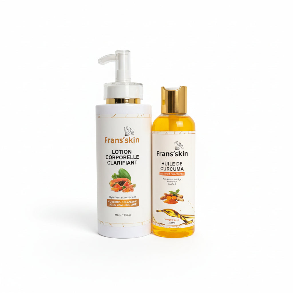 Duo Glow Up — Soin Hydratant Corps & Teint Lumineux