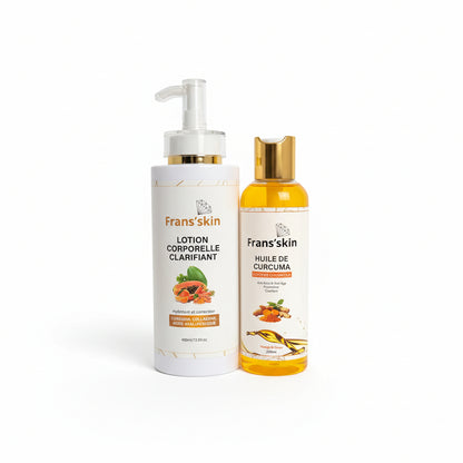Duo Glow Up — Soin Hydratant Corps & Teint Lumineux
