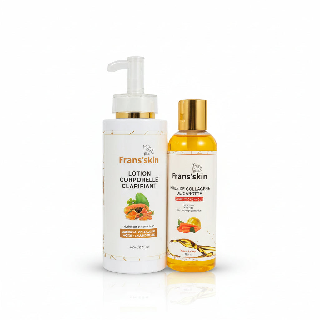 Duo Glow Up — Soin Hydratant Corps & Teint Lumineux
