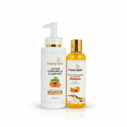 Duo Glow Up — Soin Hydratant Corps & Teint Lumineux