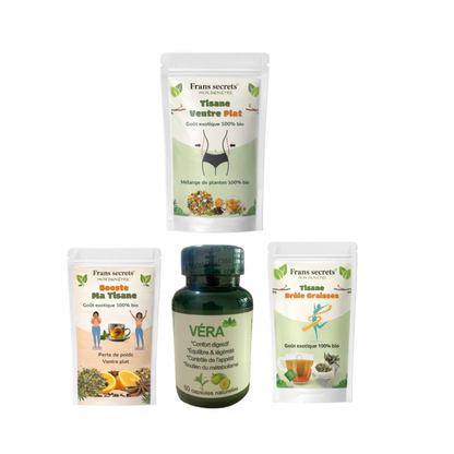 DETOX-TEE - FLACHER BAUCH BEHANDLUNG 28 Tage