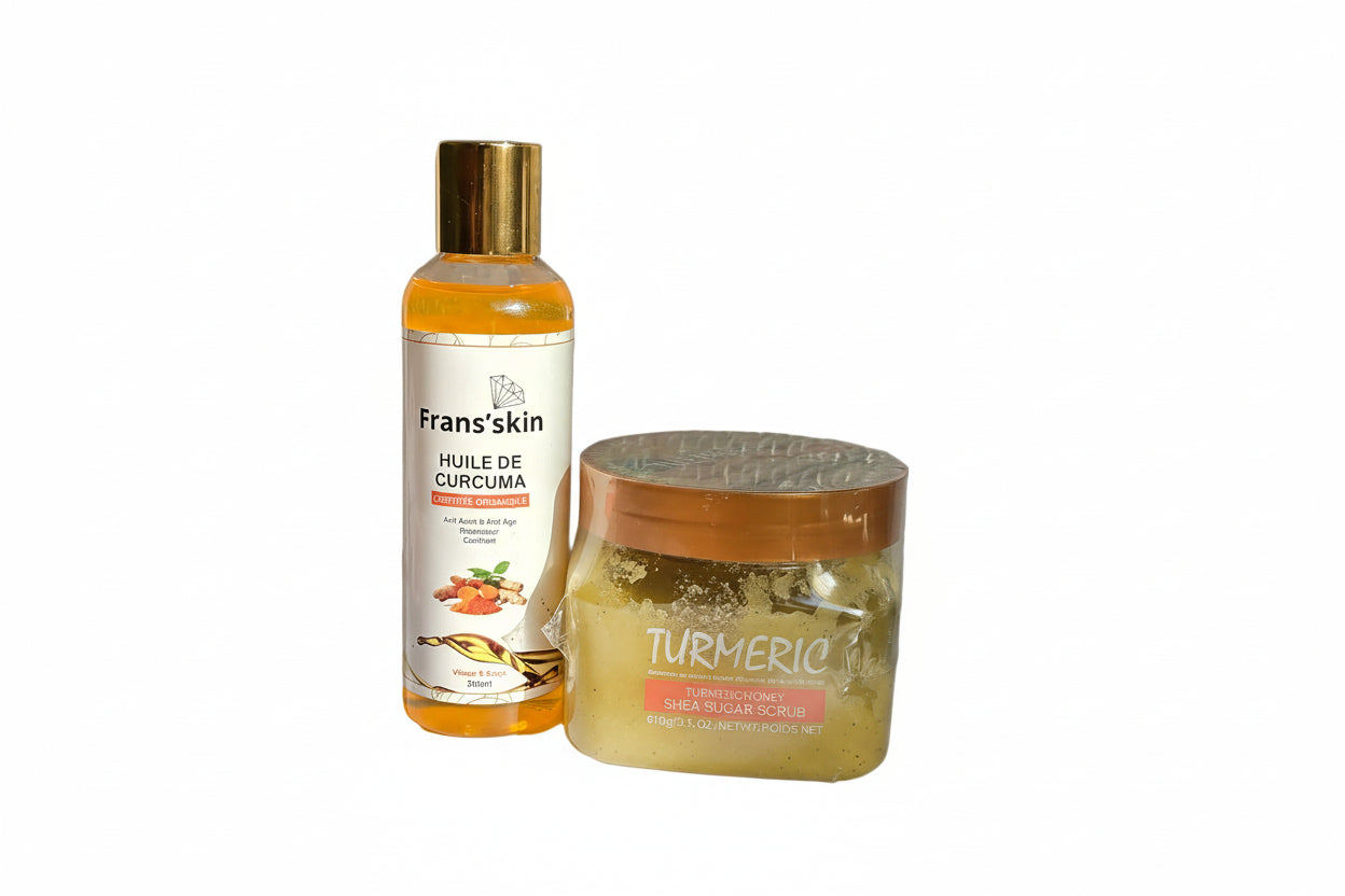Gommage & Huile Corps — Exfoliant Hydratant Naturel