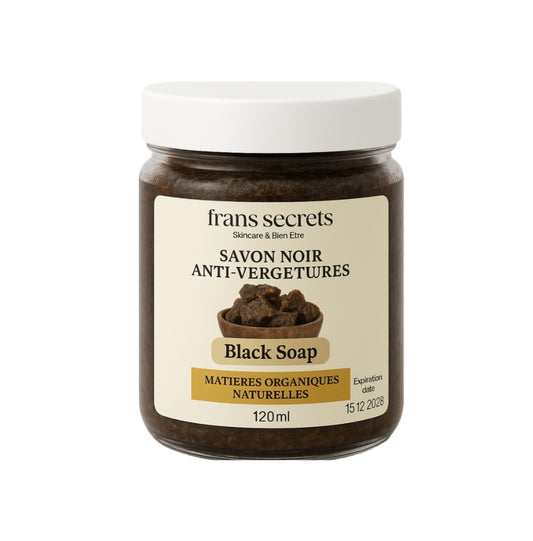SAVON NOIR ANTI-VERGETURES